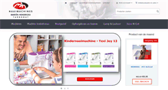 Desktop Screenshot of naaiwinkel.be